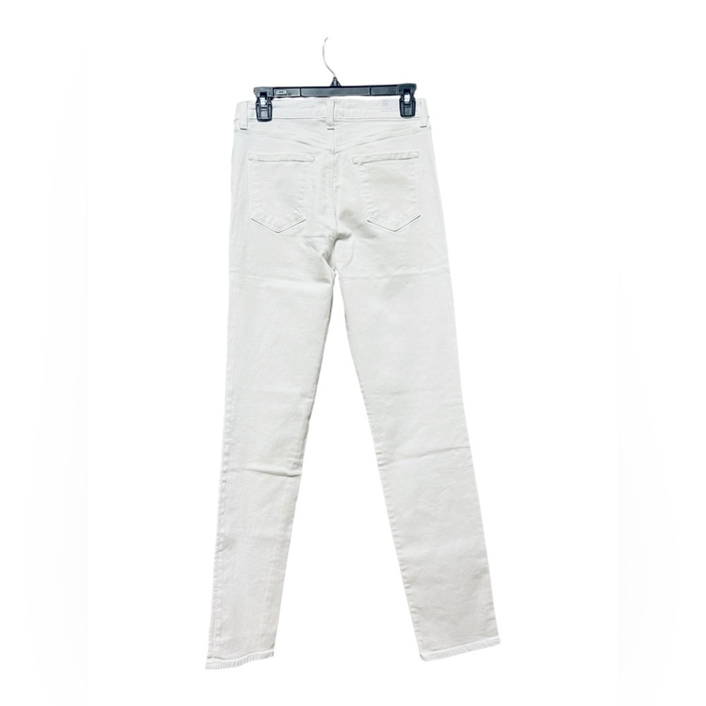 J Brand Ruby 30 High-Rise Cigarette Jeans – Blanc – Size 27 - Picture 4 of 8